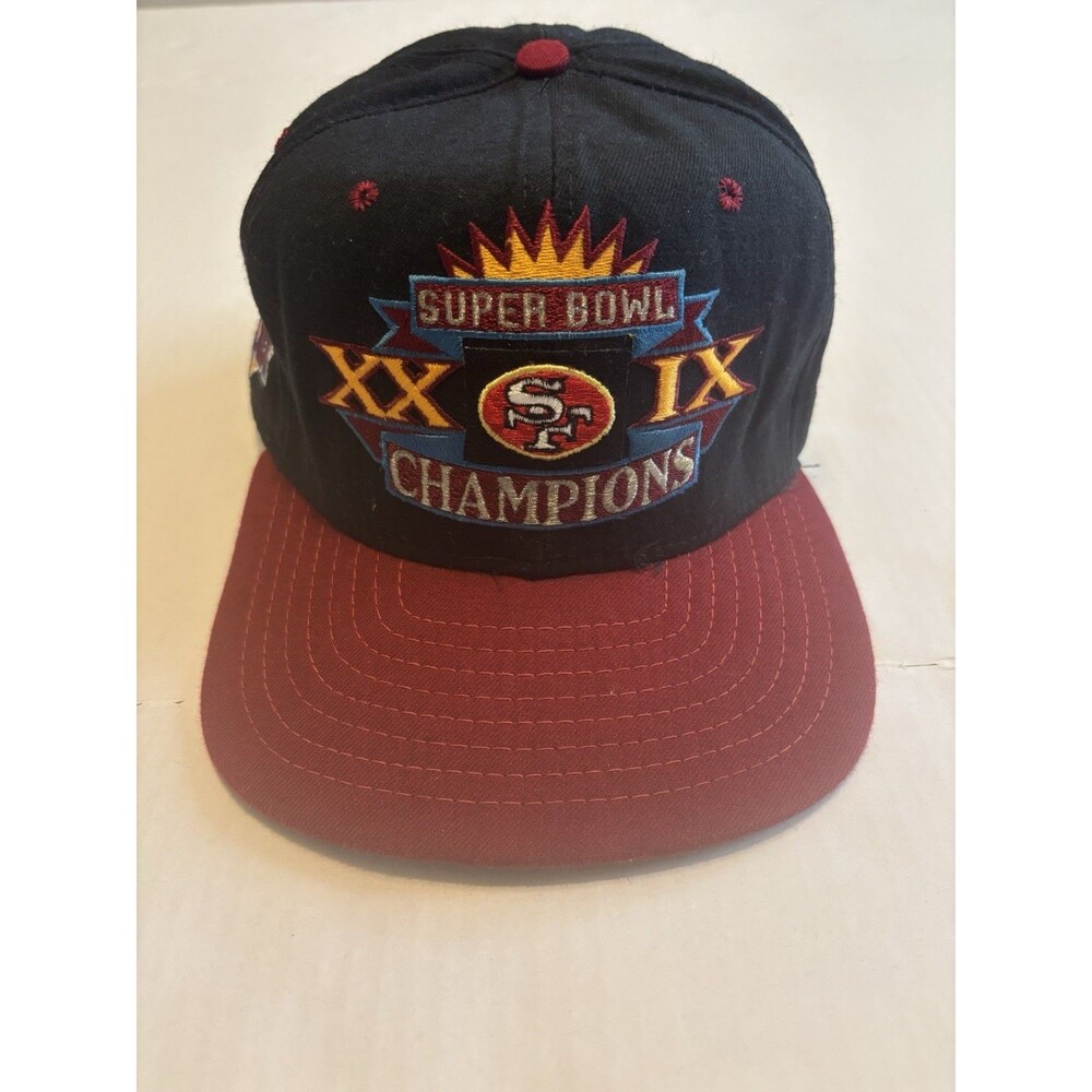 Vintage 1995 New Era San Francisco 49ers Super Bowl XXIX Champs Snapback Cap